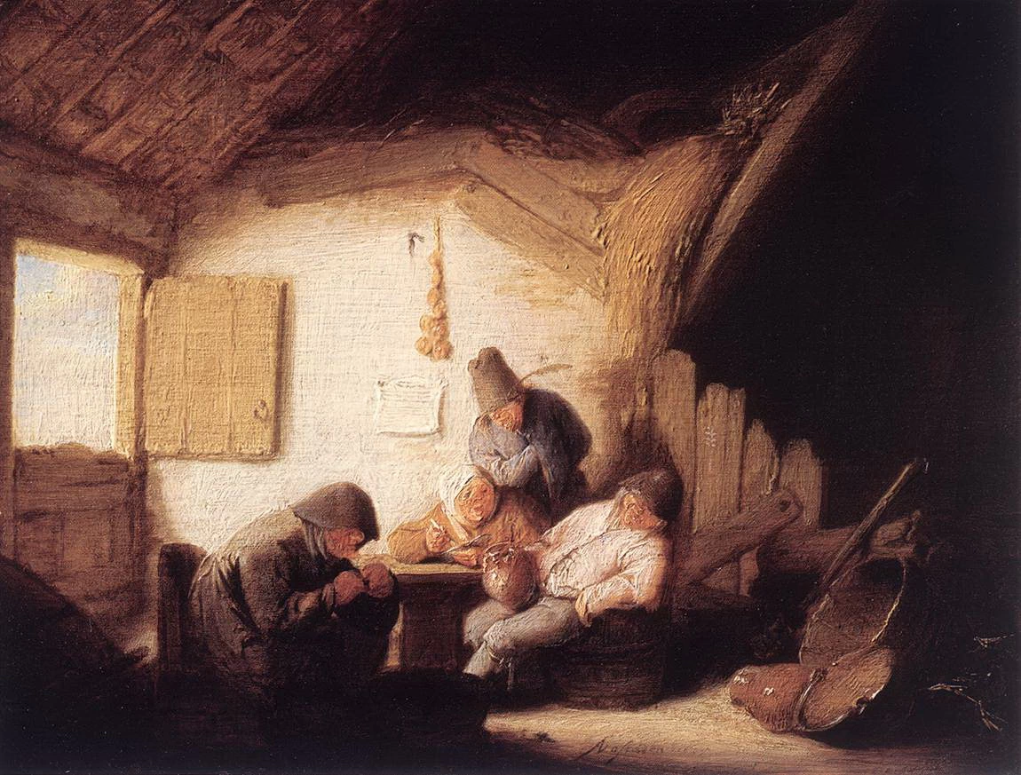Figure in taverna - Residenzgalerie, Salzburg